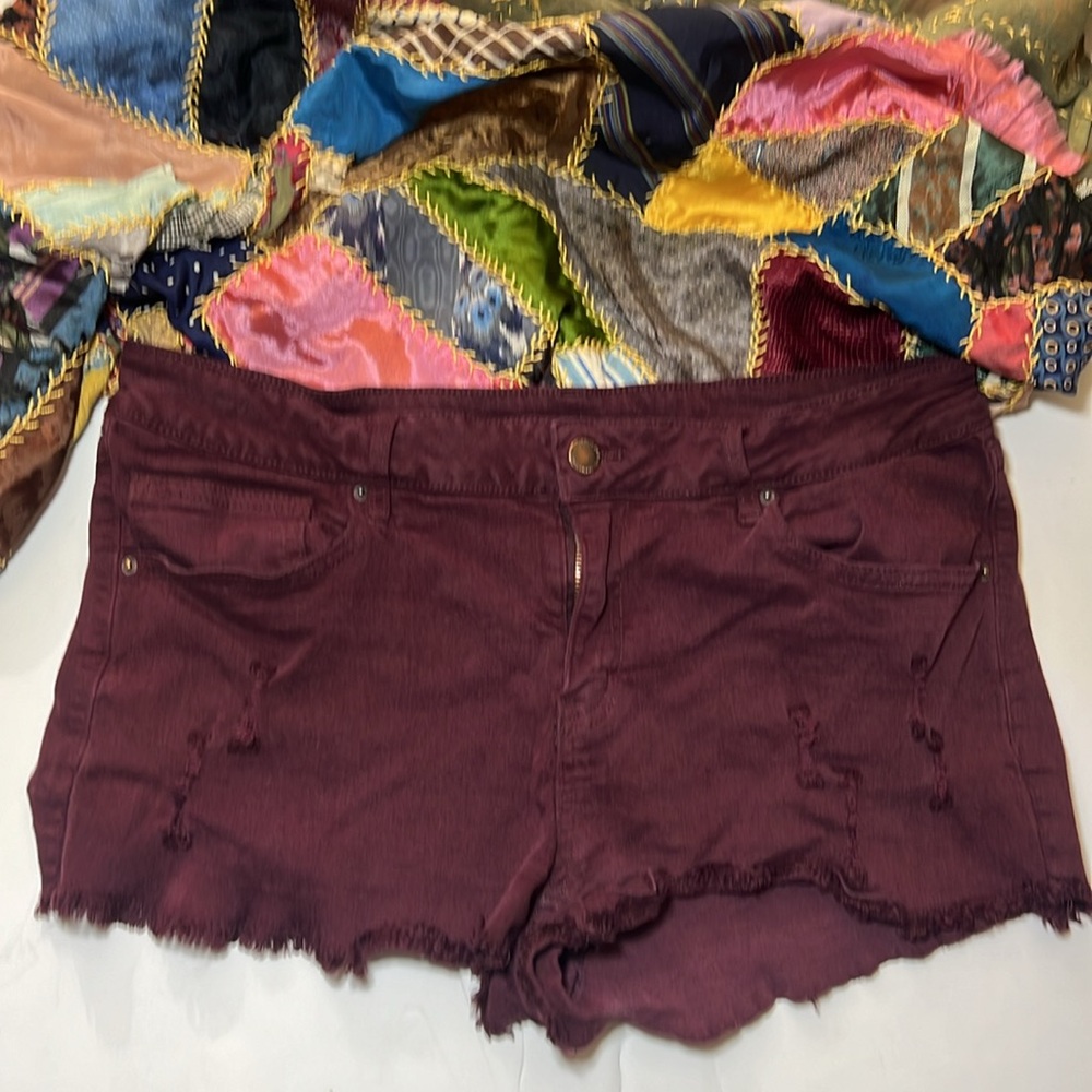 Angel Kiss Women’s Raw Hem Shorts 15